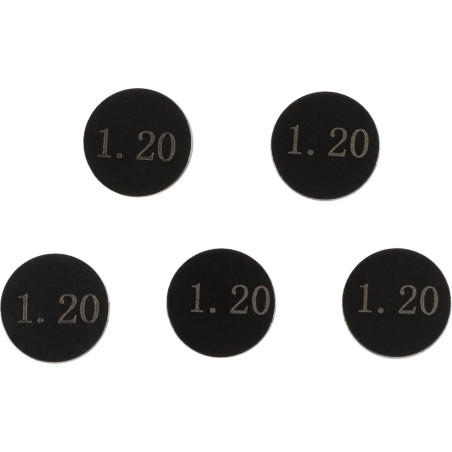 Pastille de réglage de soupape Ø 7,48 mm PROX à l'unité pour HUSQVARNA, HONDA, KAWASAKI et SUZUKI de 1993 à 2025