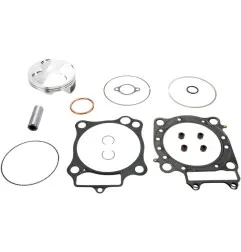 Kit piston avec pochette de joints haut moteur WISECO pour HONDA CRF 450 R de 2002 à 2008