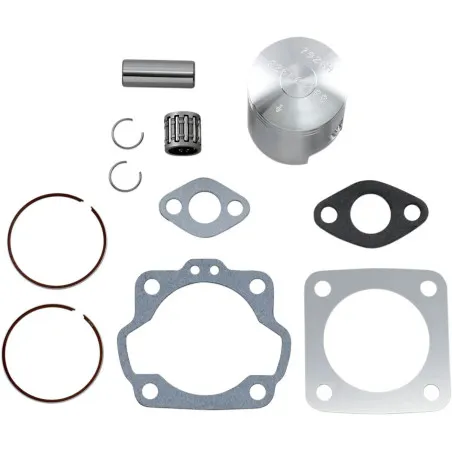 WISECO piston kit with top-end gaskets for SUZUKI JR 50, LT 50 and KAWASAKI KDX 50, KFX 50 2X4 from 1978 to 2006