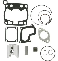WISECO piston kit with top-end gaskets for SUZUKI RM 80, RM 80 X from 1991 to 2001