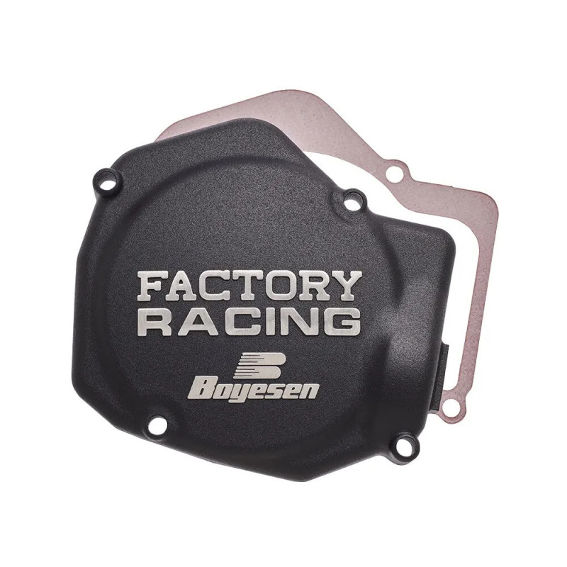Couvercle de carter d'allumage BOYESEN pour HUSQVARNA TC 65, TC 85, KTM SX 85 et GAS GAS MC 85 de 2017 à 2024