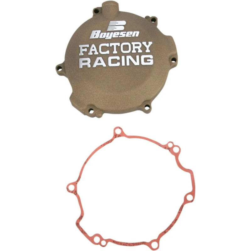 Couvercle de carter d'embrayage BOYESEN pour KAWASAKI KX 100, KX 112, KX 250 F, KX 85 et SUZUKI RM 100 de 1998 à 2025