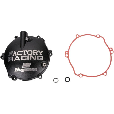 Couvercle de carter d'embrayage BOYESEN pour YAMAHA YZ 125 de 1994 à 2004 - CC-31B