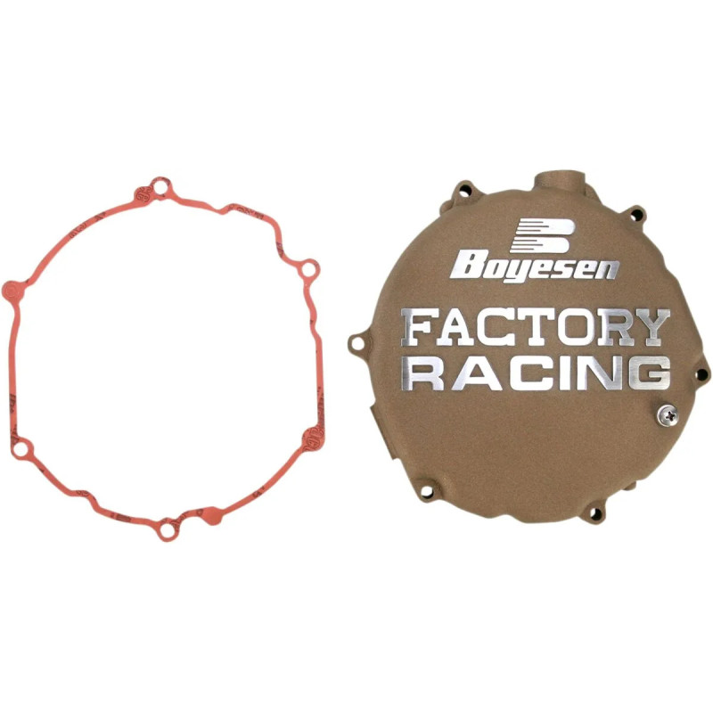 Couvercle de carter d'embrayage BOYESEN pour KAWASAKI KX 250, KX 250 F de 2005 à 2007 - CC-12CM Couvercle de carter d'embrayage BOYESEN pour KAWASAKI KX 250, KX 250 F de 2005 à 2007 - CC-12CM