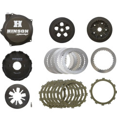 Kit disques d'embrayage HINSON pour KAWASAKI KX 250, KX 250 X de 2021 à 2024