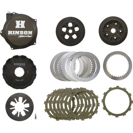 HINSON clutch plate kit for KAWASAKI KX 250, KX 250 X from 2021 to 2024