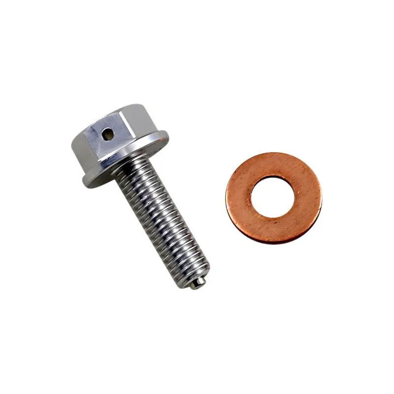 MOOSE RACING Magnetic oil drain plug for HONDA CRF 250 R, CRF 250 X from 2004 to 2018 MOOSE RACING Magnetic oil drain plug for HONDA CRF 250 R, CRF 250 X from 2004 to 2018