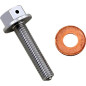 MOOSE RACING Magnetic oil drain plug for HONDA CR 250 R, CRF 450 R, CRF 450 X from 2002 to 2017