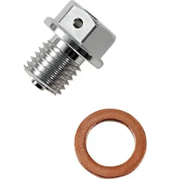 MOOSE RACING Magnetic oil drain plug for HUSQVARNA TC 85, KTM EXC 250 and GAS GAS EC 250 from 2003 to 2027