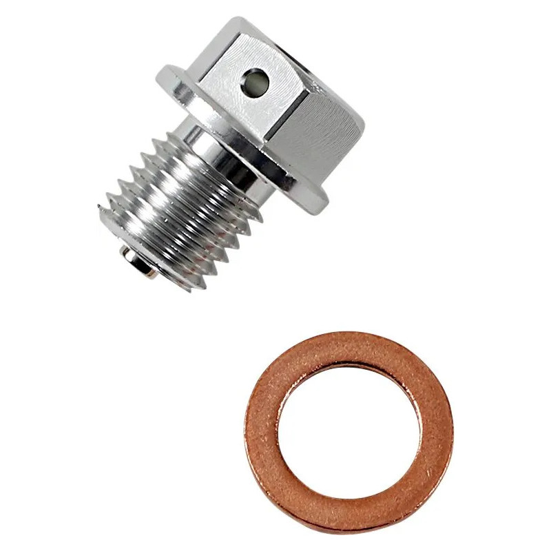 MOOSE RACING Magnetic oil drain plug for HUSQVARNA TC 85, KTM EXC 250 and GAS GAS EC 250 from 2003 to 2027