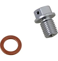 Tapón de vaciado magnético MOOSE RACING para HONDA CR 125 R, CR 250 R, CRF 50 F y YAMAHA YZ 250, YZ 250 X de 1983 a 2027
