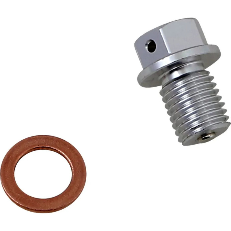 Tapón de vaciado magnético MOOSE RACING para HONDA CR 125 R, CR 250 R, CRF 50 F y YAMAHA YZ 250, YZ 250 X de 1983 a 2027