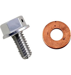 Bouchon de vidange magnétique MOOSE RACING pour KAWASAKI KX 250, KX 250 X, KX 450, KX 450 F, KX 450 SR, KX 450 X de 2019 à 2025