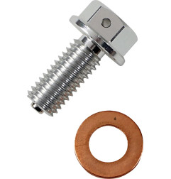 Tapón de vaciado magnético MOOSE RACING para KAWASAKI KLX 450 R, KX 450 F de 2006 a 2015