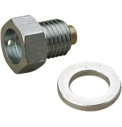 MOOSE RACING Magnetische Ölablassschraube M10 x 1,25 für YAMAHA WR 250 F, WR 450 F, YZ 250 F, YZ 450 F von 2003 bis 2005