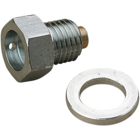 MOOSE RACING Magnetic oil drain plug M10 x 1.25 for YAMAHA WR 250 F, WR 450 F, YZ 250 F, YZ 450 F from 2003 to 2005