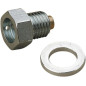 Bouchon de vidange magnétique M10 x 1,25 MOOSE RACING pour YAMAHA WR 250 F, WR 450 F, YZ 250 F, YZ 450 F de 2003 à 2005