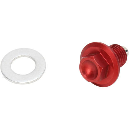 MOOSE RACING Magnetic oil drain plug M12 x 1.5 for HONDA XR 250 R, XR 650 L and YAMAHA WR 400 F, YZ 426 F from 1979 to 2023