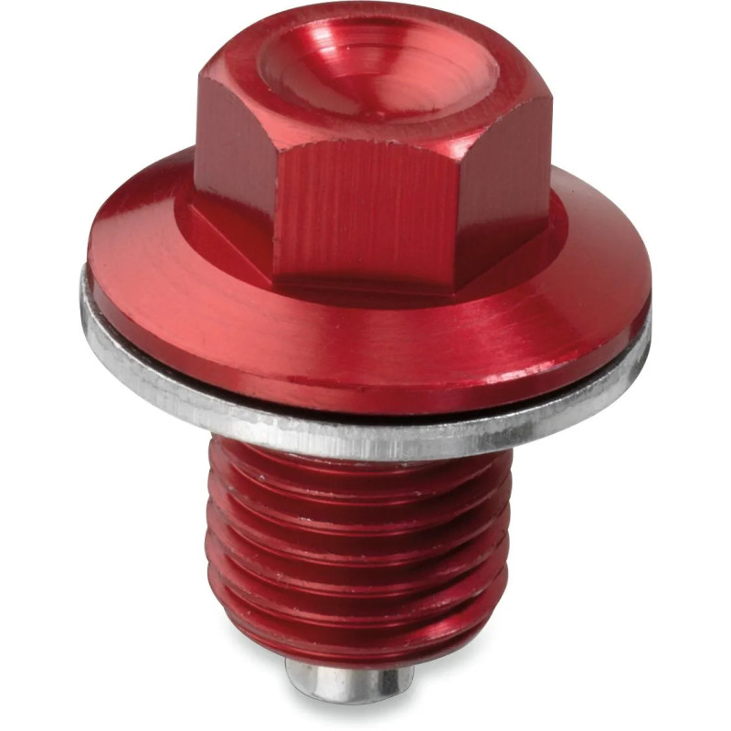MOOSE RACING Magnetische Ölablassschraube M12 x 1,5 für KAWASAKI, HONDA, YAMAHA und SUZUKI von 1974 bis 2023