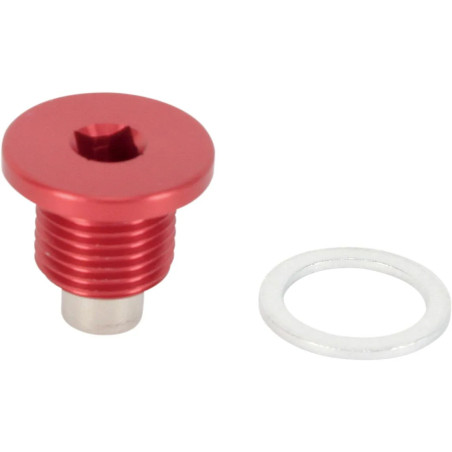 Bouchon de vidange magnétique M16 x 1,5 MOOSE RACING pour HUSQVARNA TC 250, TC 450, TE 250, TE 450 de 2004 à 2013