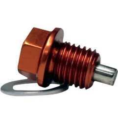 Bouchon de vidange magnétique M12 x 1,5 MOOSE RACING pour KTM EXC 125, EXC 200, EXC 250, EXC 300 de 1999 à 2022