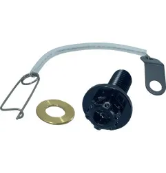 PSR Magnetische Ölablassschraube M10 x 1,5 für KAWASAKI KLX 450 R, KX 450 F von 2006 bis 2018