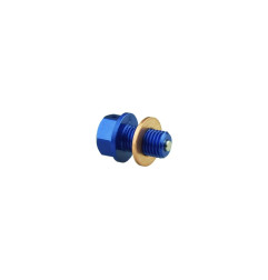 Bouchon de vidange magnétique SCAR pour YAMAHA WR 250 F, WR 450 F, YFZ 450 R, YZ 125, YZ 250 F, YZ 450 F de 2001 à 2027