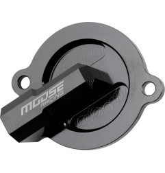 Tapa de motor MOOSE RACING para HUSQVARNA 701 ENDURO, 701 SUPERMOTO y KTM ENDURO 690 R ABS, SMC 690 R ABS de 2014 a 2021