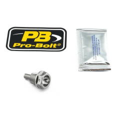 Tapón de vaciado magnético M14 x 1,5 PRO BOLT para TRIUMPH TIGER 800 y YAMAHA MT-07 ABS de 2011 a 2022 - TISUMP1412MAG