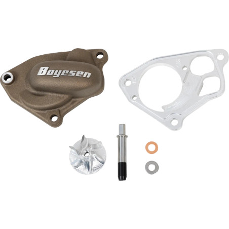BOYESEN water pump cover and impeller kit for YAMAHA WR 450 F, YZ 450 F, YZ 450 FX from 2014 to 2019