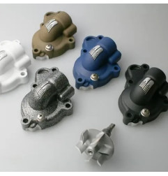 Kit de tapa y turbina de bomba de agua BOYESEN para YAMAHA WR 450 F, YZ 450 F, YZ 450 FX de 2014 a 2023