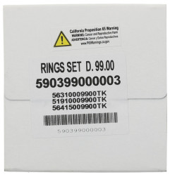 Segment VERTEX Ø98,95 mm pour YAMAHA WRF 450, YZF 450 et FANTIC XEF 450, XXF 450 de 2020 à 2024