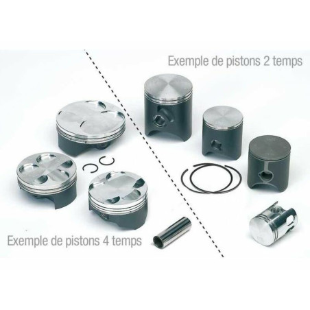 VERTEX Replica Forged Piston for YAMAHA YZF 125, FANTIC TZ 170 M CABALLERO, HM CRE 125 BAJA 4T and BETA RR 125 4T MOTARD LC