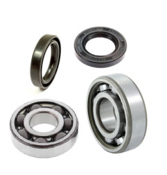 Kit rodamientos y retenes de cigüeñal WÖSSNER para KTM SX 85, HUSQVARNA TC 85 y GAS GAS MC 85 de 2013 a 2025