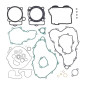 Kit completo de juntas CENTAURO - retenes no incluidos para KTM EXCF 350, SXF 350, XCF 350 y HUSQVARNA FC 350, FE 350