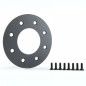Plaque arrière + vis HINSON pour KAWASAKI KX 125, KX 250, KXF 250 et SUZUKI RMZ 250 de 2003 à 2020