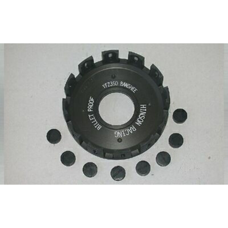 Campana de embrague HINSON con gomas amortiguadoras - Banshee para YAMAHA YFZ 350 BANSHEE 2WD de 1988 a 2006