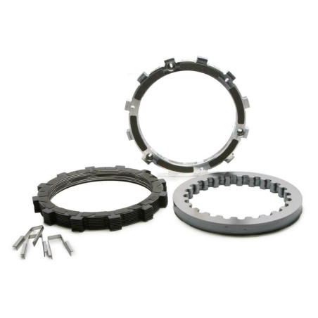 REKLUSE RadiusCX Steel + Friction Clutch Plates Kit for YAMAHA WRF 450, YFZ 450, YZ 250, YZ 250 X, YZF 450 1999-2027