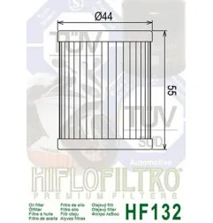 HIFLOFILTRO Oil Filter for SUZUKI DR 125 SE, DR-Z 125 L, BETA ALP 200, KAWASAKI KLX 125, KLX 125 L and ARCTIC CAT DVX 250