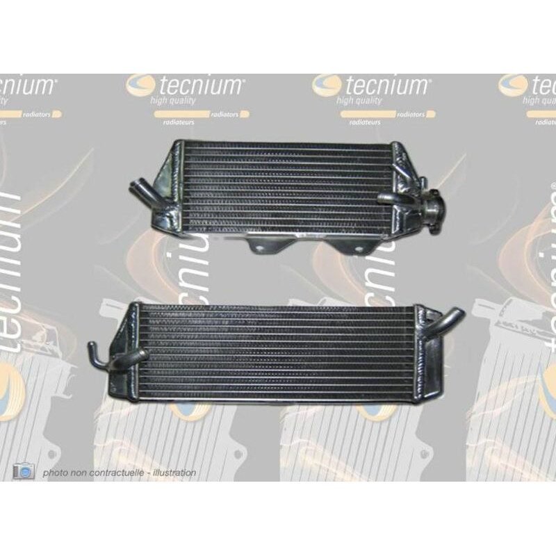 Radiateur gauche TECNIUM Oversize pour HONDA CRF 250 de 2014 à 2015 Radiateur gauche TECNIUM Oversize pour HONDA CRF 250 de 2014 à 2015