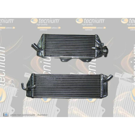 Radiateur gauche TECNIUM Oversize pour HONDA CRF 250 de 2014 à 2015