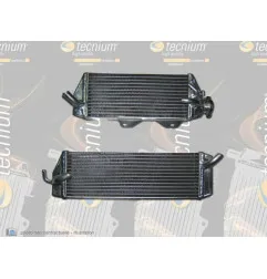 TECNIUM Oversize Left Water Cooler - Kawasaki KX250F