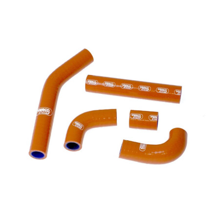 Kit de 5 durites de radiateur SAMCO pour KTM EXC 125, EXC 200 de 2008 à 2011
