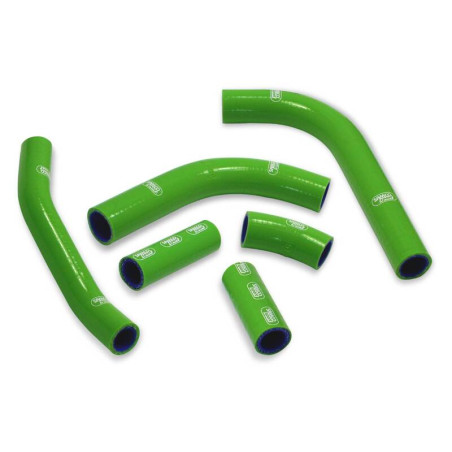 SAMCO Kühlerschlauch-Kit, 6-teilig für KAWASAKI KX 250, KX 450, KX 450 X 2019-2024
