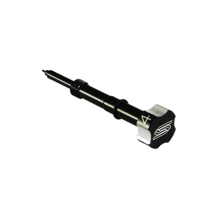 Tornillo regulación aire Scar Negro para HONDA CRF 150, CRF 450, KAWASAKI KX 250, KXF 250 y KTM EXC 250, EXCF 250 de 2002 a 2023