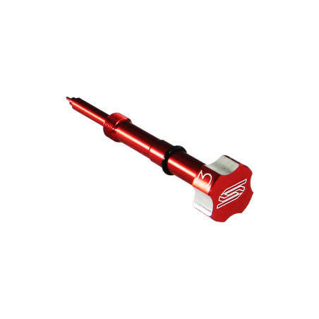 Vis de richesse SCAR rouge pour HONDA CRF 150, CRF 250, CRF 450, KAWASAKI KLX 450, KX 250, KXF 250 et KTM EXC 250, EXCF 250