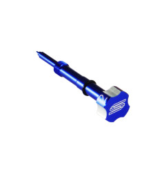 Vis de richesse SCAR bleu pour HONDA CRF 150, CRF 250, CRF 450, KAWASAKI KLX 450, KX 250, KXF 250 et KTM EXC 250, EXCF 250