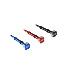 Tornillo regulación aire SCAR Azul para HONDA CRF 150, CRF 450, KAWASAKI KX 250, KXF 250 y KTM EXC 250, EXCF 250 de 2002 a 2023