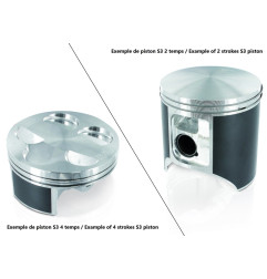 Pistón S3 fundido Ø53,95mm compresión estándar Beta Evo 125