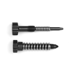 Tornillo de ajuste del carburadorS3 ralenti + aire + muelles negro